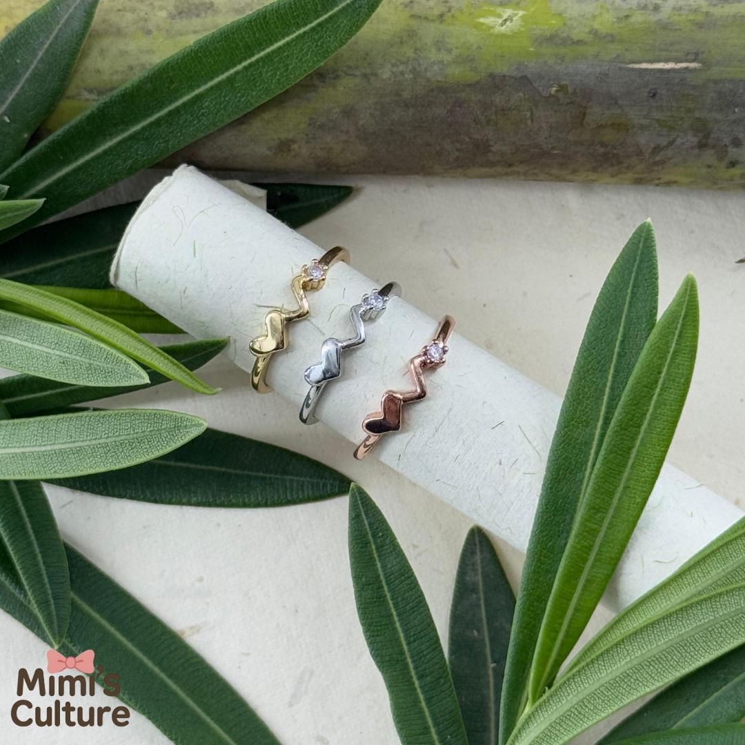 Mimi’s Heartline Rings