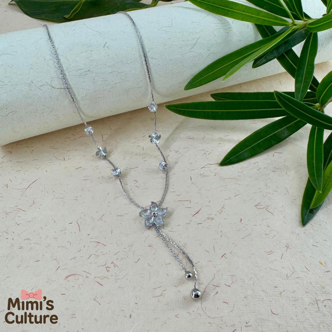 Mimi’s Culture Blossom Drop Necklace
