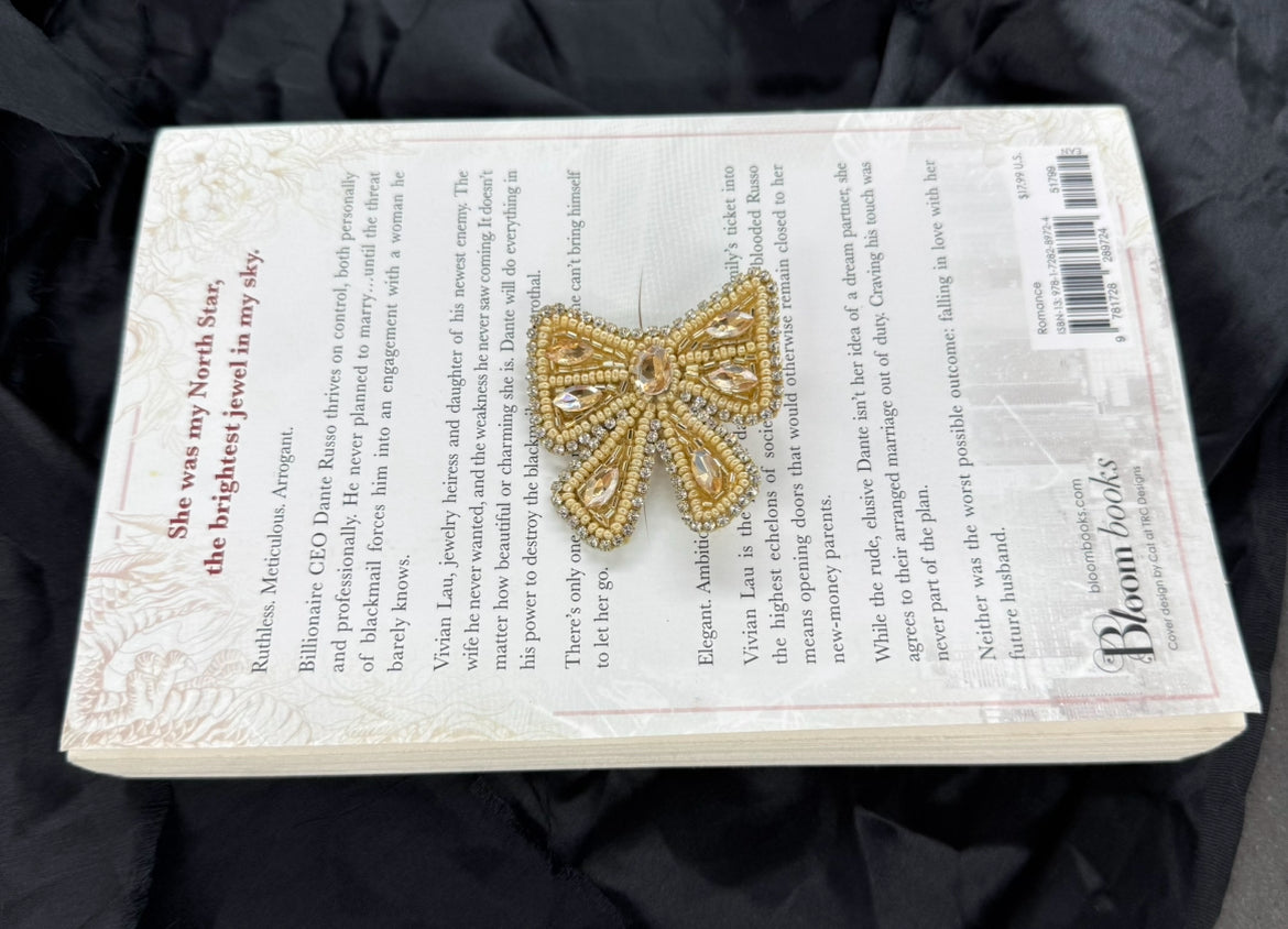 Golden Bow luxe Clip- Small size