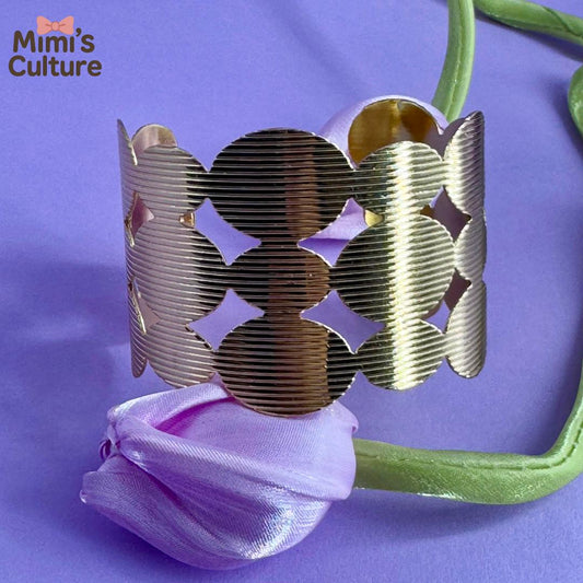 Mimi’s Lattice Bloom Cuff