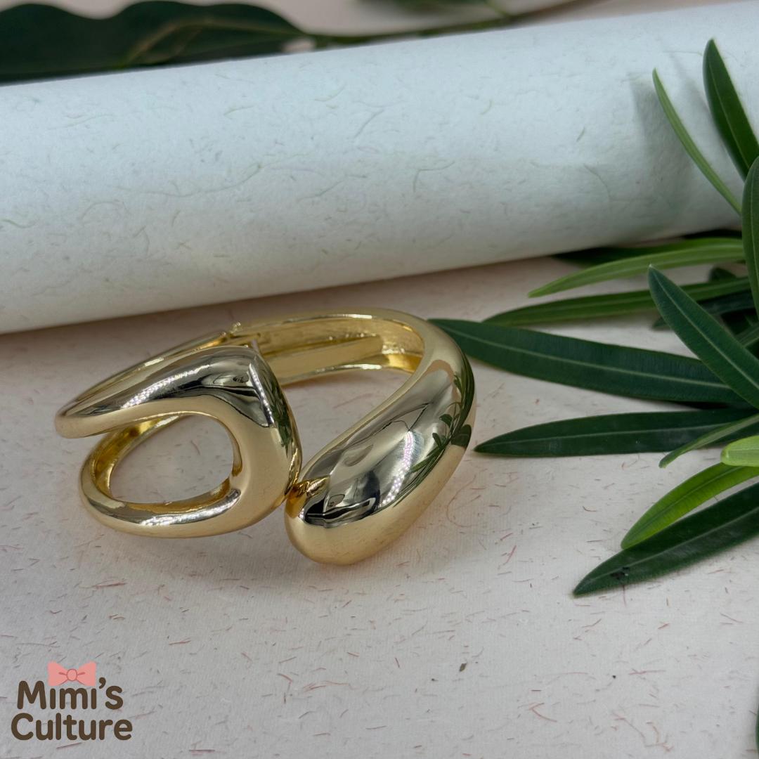 Mimi’s Culture Bold Gold Statement Cuff