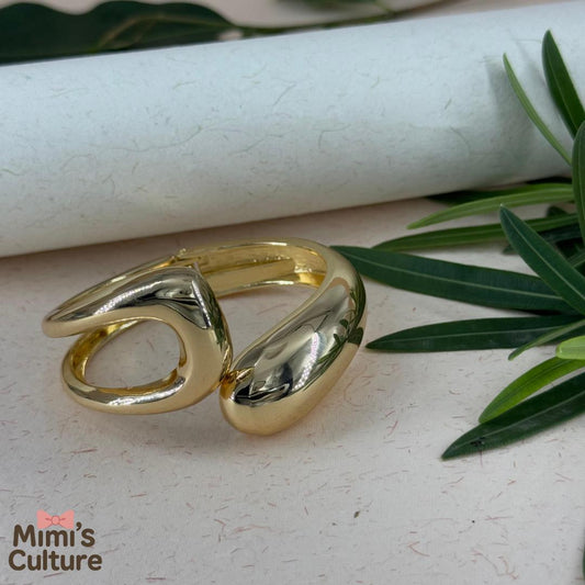 Mimi’s Culture Bold Gold Statement Cuff