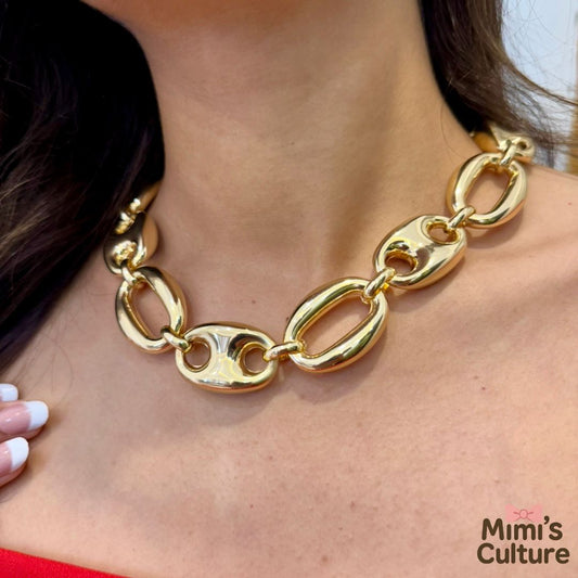 Mimi’s Bold Link Necklace
