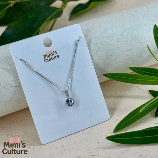 Mimi’s Crystal Glow Drop Pendant 💎