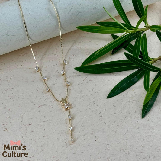 Mimi’s BloomDrop Crystal Pendant 🌸