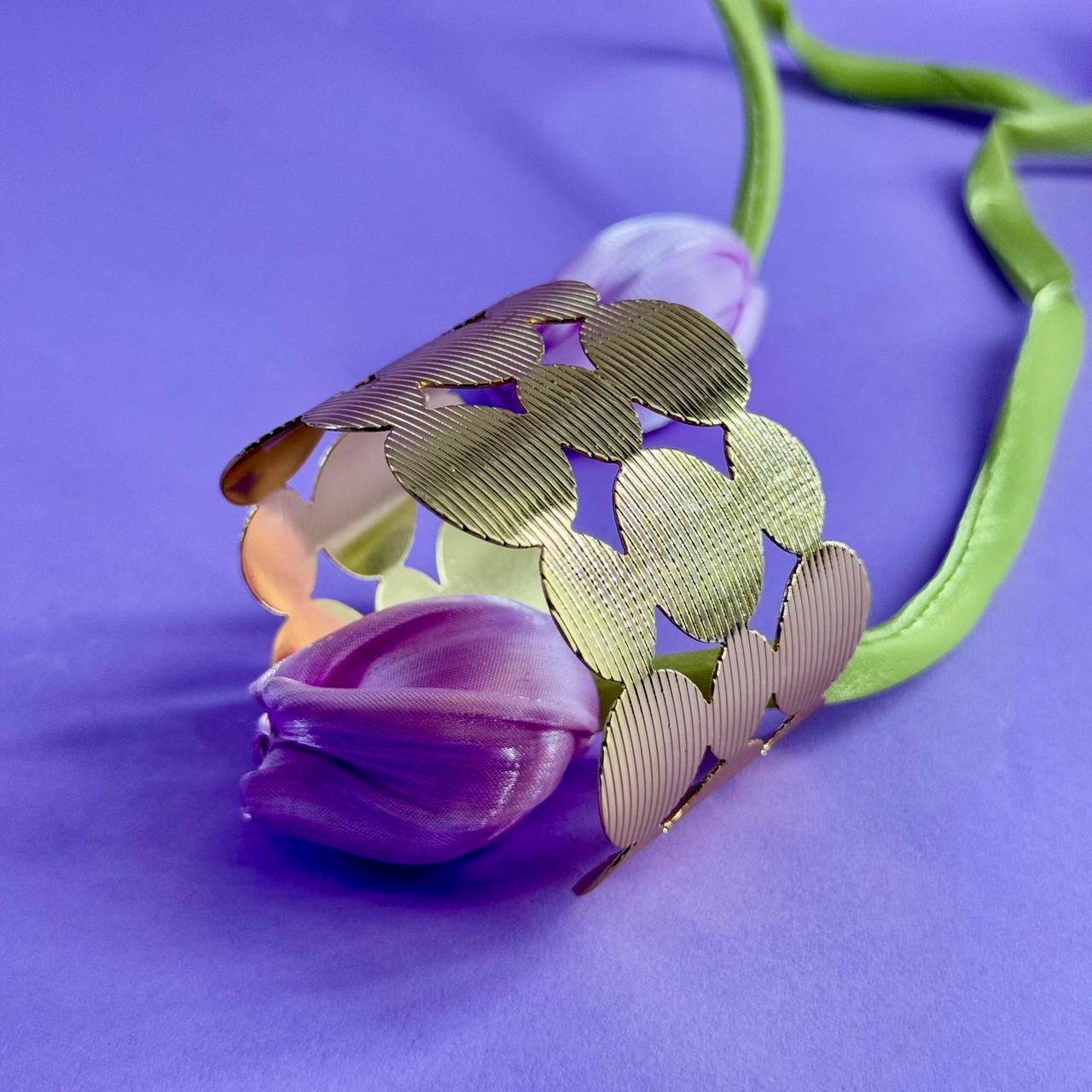 Mimi’s Lattice Bloom Cuff
